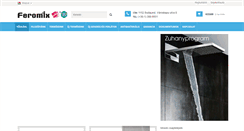 Desktop Screenshot of feromix.hu